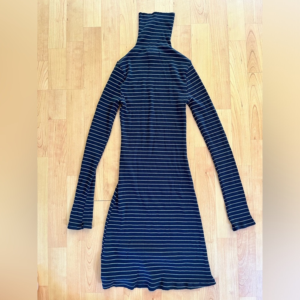 Reformation Rochelle Striped Ribbed Mini Dress - Picture 5 of 5